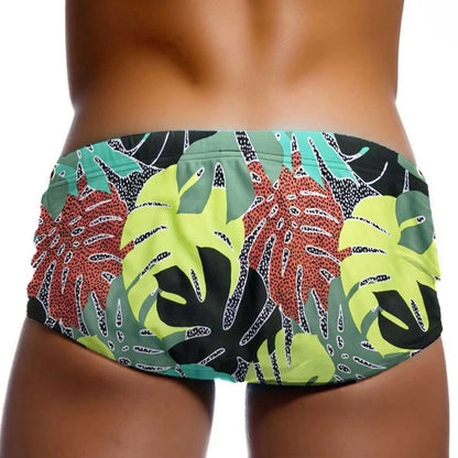 Sexy Swimming Trunks Mens Leaf Swim Boxer Briefs Swimwear Young Mahttps://ae01.alicdn.com/kf/S4a63b5a4460f404cbcc7771874d09e10C.jpgn Swimsuit Beach Wear Surfing Bathing Suit Shorts zwembroek