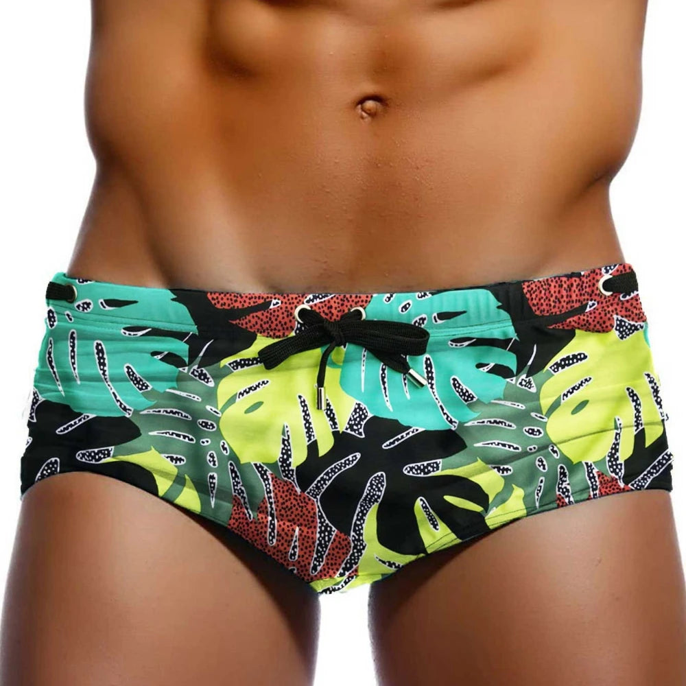 Sexy Swimming Trunks Mens Leaf Swim Boxer Briefs Swimwear Young Mahttps://ae01.alicdn.com/kf/S4a63b5a4460f404cbcc7771874d09e10C.jpgn Swimsuit Beach Wear Surfing Bathing Suit Shorts zwembroek