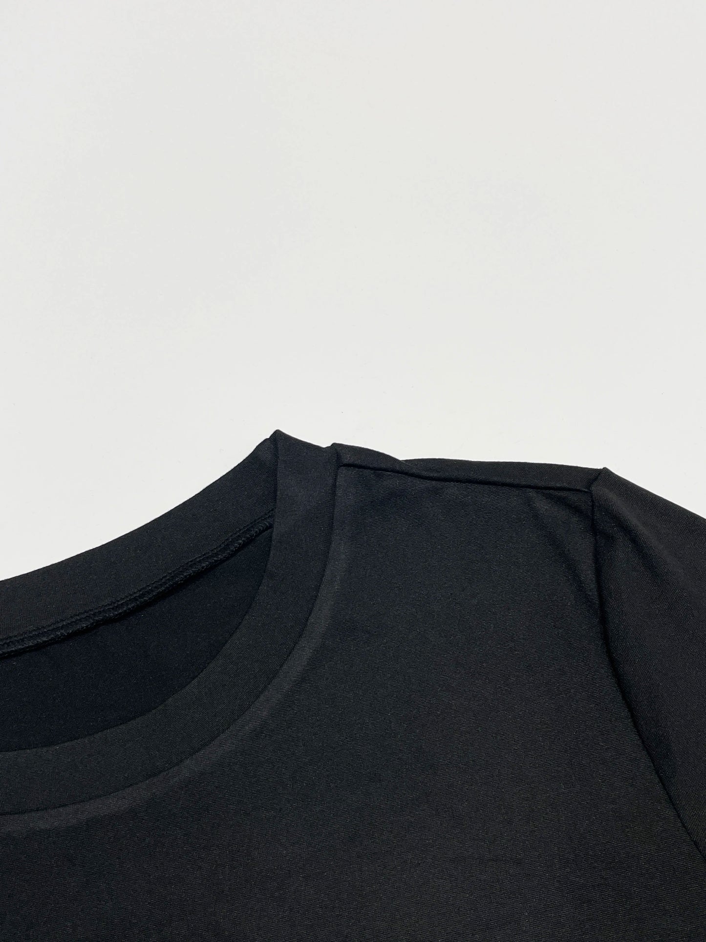 Women's Colorblock Round Neck Dress, Casual Long Sleeve Crew Neck Dress for Fall & Winter, Women's Clothing for Daily Wear