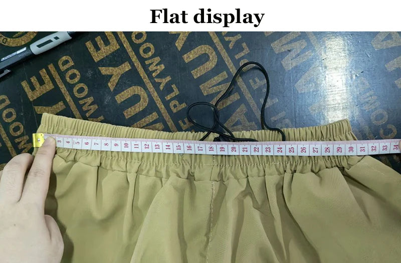 Men's Casual Cargo Pants Fashion Streetwear Classic Man Straight Wide-leg Pants Drawstring Workwear Trendy Loose Cargo Trousers by ChrissysEye